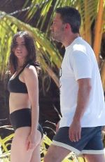 ANA DE ARMAS and Ben Affleck Out at a Beach in Costa Rica 03/12/2020