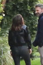 ANA DE ARMAS and Ben Affleck Out Kissing in Los Angeles 03/23/2020