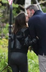 ANA DE ARMAS and Ben Affleck Out Kissing in Los Angeles 03/23/2020