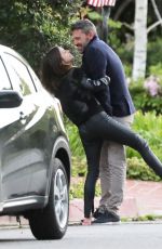 ANA DE ARMAS and Ben Affleck Out Kissing in Los Angeles 03/23/2020