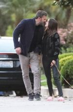 ANA DE ARMAS and Ben Affleck Out Kissing in Los Angeles 03/23/2020
