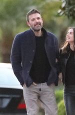 ANA DE ARMAS and Ben Affleck Out Kissing in Los Angeles 03/23/2020