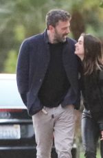 ANA DE ARMAS and Ben Affleck Out Kissing in Los Angeles 03/23/2020