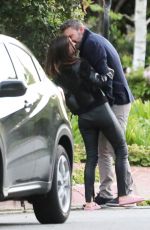 ANA DE ARMAS and Ben Affleck Out Kissing in Los Angeles 03/23/2020