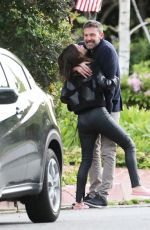 ANA DE ARMAS and Ben Affleck Out Kissing in Los Angeles 03/23/2020