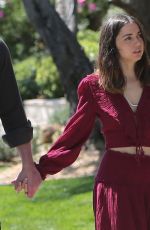 ANA DE ARMAS and Ben Affleck Out with Their Dog in Brentwood 03/30/2020