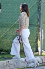 ANA DE ARMAS and Ben Affleck Out with Their Dog in Los Angeles 03/21/2020