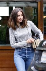 ANA DE ARMAS Out for Lunch in Malibu 03/14/2020
