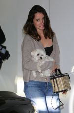 ANA DE ARMAS Out House Hunting with Her Dog in Venice Beach 03/13/2020