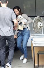 ANA DE ARMAS Out with Her Dog in Venice Beach 03/13/2020