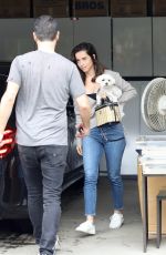 ANA DE ARMAS Out with Her Dog in Venice Beach 03/13/2020