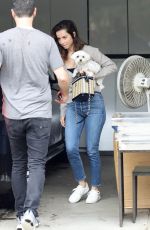 ANA DE ARMAS Out with Her Dog in Venice Beach 03/13/2020