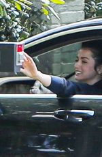 ANA DE ARMAS Taking a Cruise in Her New Mercedes Out in Los Angeles 03/15/2020