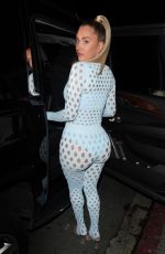 ANASTASIA KARANIKOLAOU Night Out in West Hollywood 03/11/2020