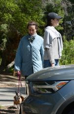 ANDIE MACDOWELL and MARGARET QUALLEY Out in Los Angeles 03/26/2020