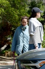 ANDIE MACDOWELL and MARGARET QUALLEY Out in Los Angeles 03/26/2020