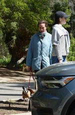 ANDIE MACDOWELL and MARGARET QUALLEY Out in Los Angeles 03/26/2020