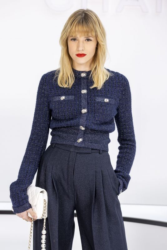 ANGELE at Chanel Show at Paris Fashion Week 03/03/2020