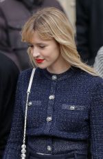 ANGELE at Chanel Show at Paris Fashion Week 03/03/2020