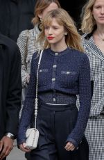 ANGELE at Chanel Show at Paris Fashion Week 03/03/2020