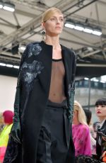 ANJA RUBIK at Valentino Runway Showat Paris Fashion Week 03/01/2020