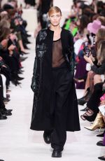 ANJA RUBIK at Valentino Runway Showat Paris Fashion Week 03/01/2020