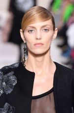 ANJA RUBIK at Valentino Runway Showat Paris Fashion Week 03/01/2020