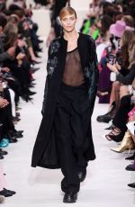 ANJA RUBIK at Valentino Runway Showat Paris Fashion Week 03/01/2020