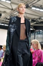 ANJA RUBIK at Valentino Runway Showat Paris Fashion Week 03/01/2020