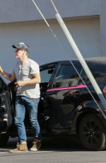 ANNA PAQUIN and Stephen Moyer Out in Los Angeles 03/04/2020