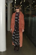 ANNA WINTOUR Arrives Back in London 03/04/2020