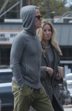 ANNABELLE WALLIS and Chris Pine Out in Los Feliz 03/24/2020