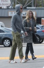 ANNABELLE WALLIS and Chris Pine Out in Los Feliz 03/24/2020