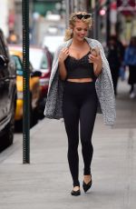 ANNALYNNE MCCORD Out and About in New York 03/10/2020