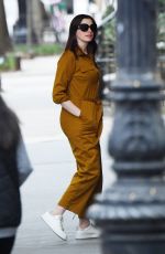 ANNE HATHAWAY Out and About in New York 03/10/2020