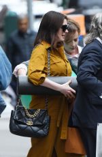 ANNE HATHAWAY Out and About in New York 03/10/2020