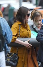 ANNE HATHAWAY Out and About in New York 03/10/2020