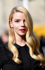 ANYA TAYLOR-JOY at Miu Miu Fashion Show in Paris 03/03/2020