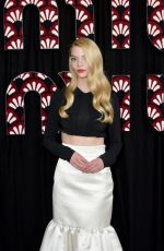ANYA TAYLOR-JOY at Miu Miu Fashion Show in Paris 03/03/2020