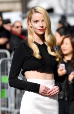 ANYA TAYLOR-JOY at Miu Miu Fashion Show in Paris 03/03/2020
