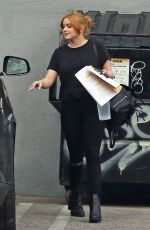 ARIEL WINTER Leaves a Studio in Los Angeles 03/24/2020