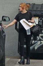 ARIEL WINTER Leaves a Studio in Los Angeles 03/24/2020