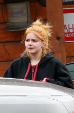 ARIEL WINTER Makeup Free at a Vet