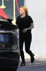 ARIEL WINTER Picking Up Camera Equipment from a Studio in Los Angeles 03/30/2020