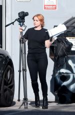 ARIEL WINTER Picking Up Camera Equipment from a Studio in Los Angeles 03/30/2020