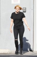 ARIEL WINTER Picking Up Camera Equipment from a Studio in Los Angeles 03/30/2020