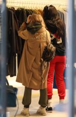 ASHLEE SIMPSON Shopping at Cotton Citizen in West Hollywood 03/09/2020