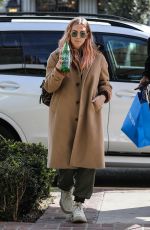 ASHLEE SIMPSON Shopping at Cotton Citizen in West Hollywood 03/09/2020