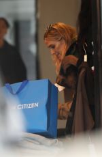 ASHLEE SIMPSON Shopping at Cotton Citizen in West Hollywood 03/09/2020