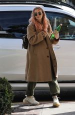 ASHLEE SIMPSON Shopping at Cotton Citizen in West Hollywood 03/09/2020